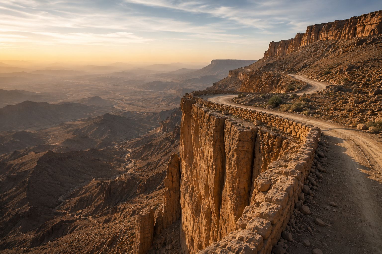 Tuwaiq Escarpment and Najd region